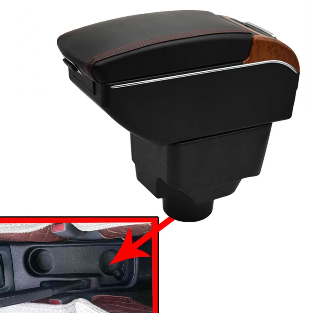 

For Hyundai Elantra XD Armrest Box Arm Elbow Rest Central Console Storage Car Accessories Interior with USB Cup Holde LED