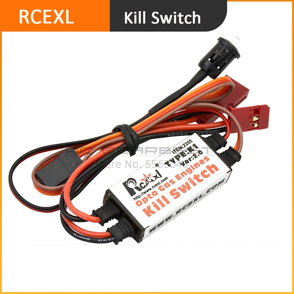 

Rcexl Opto Gas Engine Kill Switch Shut Down Version 2.0 for RC Gas oline Airplane DLE Engieen Fix Wing Plane Parts