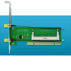 Mini PCI to PCI Adapter for Mini PCI WiFi card desktop PCI To Mini PCI type III A&B WiFi Card AR9223 AR9220 BCM4322