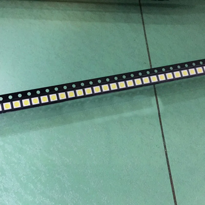 100pcs/lot LED lamp bead 3030 Cool white 1W 6V 150mA dual chip special for maintenance of LCD backlight light-emitting diode