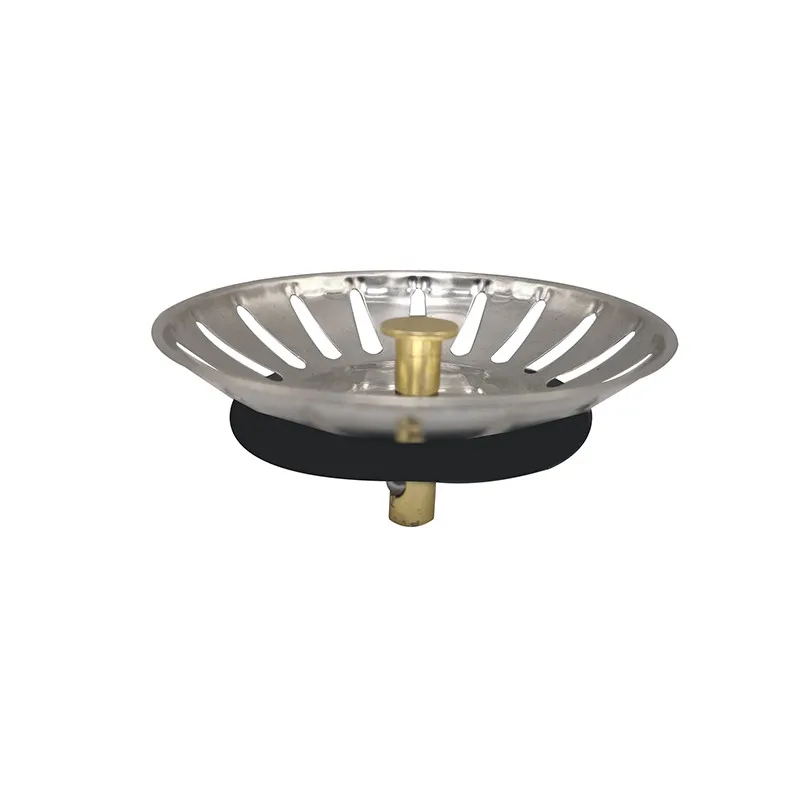 1Pc Stainless Steel Kitchen Sink Strainer Stopper Waste Plug Sink Filter Bathroom Basin Sink Drain Deodorization Accessories