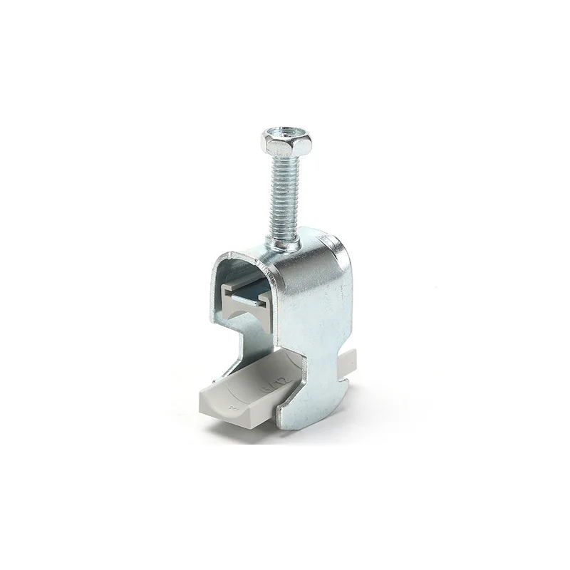 Metal cable clamp BK14 C type track clamp, cabinet cable fixing card