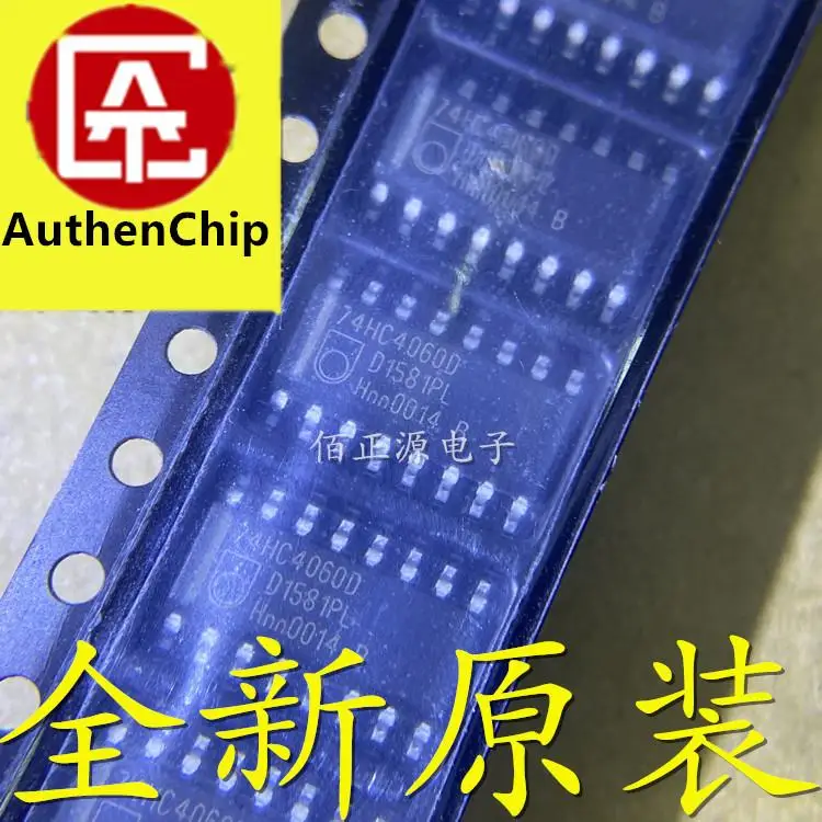 

10pcs 100% orginal new in stock 74HC4060D 74HC4060 logic IC chip SMD SOP16