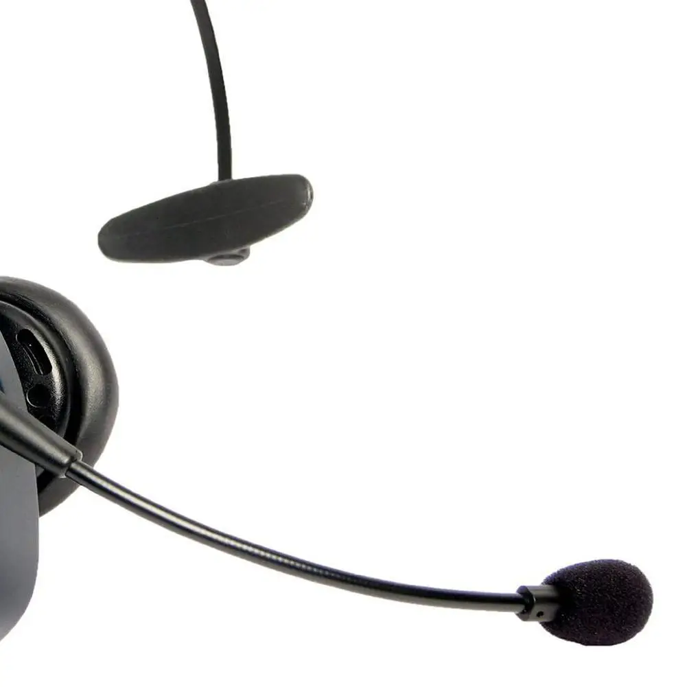 10pcs Headset Replacement Foam Microphone Cover Telephone Headset Mic Cover Microphone Windscreen Windshied Headset Foam