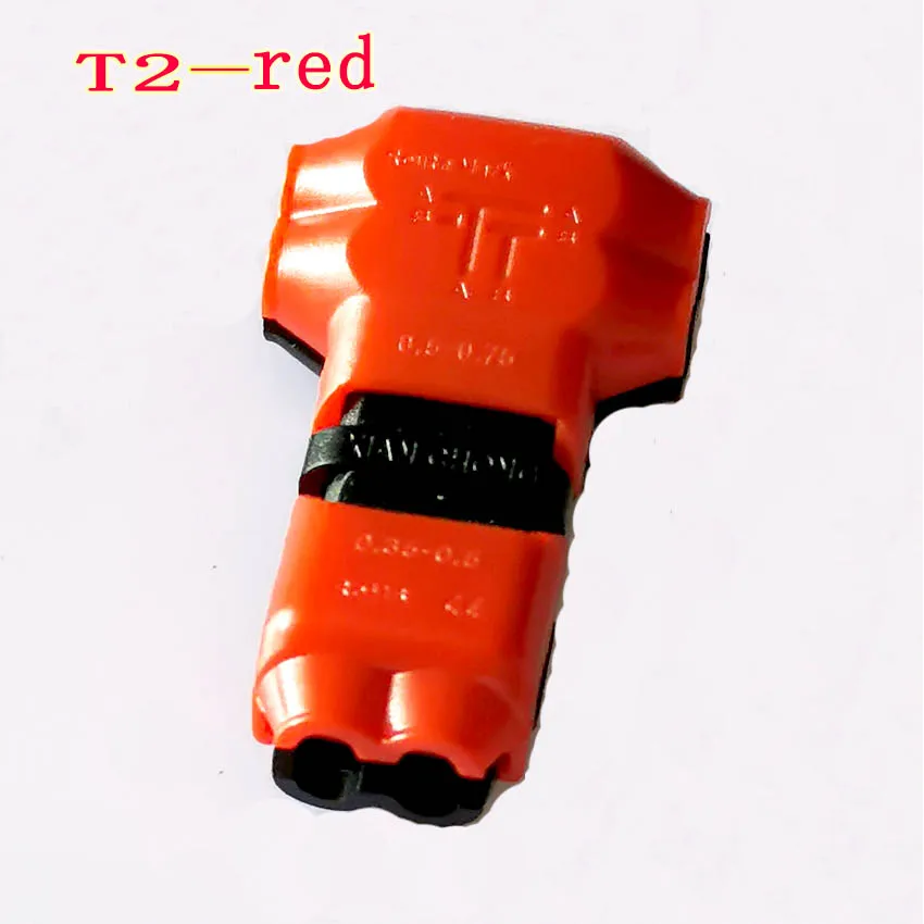 5pcs 2 Pin 2 Way dc/ac 300v 10a Universal Compact Fio Fiação do Conector em FORMA de T Condutor Terminal Block Com Lever AWG 18-24