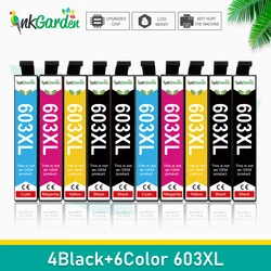 Cartucho de tinta para impresora Epson T603, recambio de tinta Compatible con Expression Home XP 603, 2100, 2105, 3100, 3105, 4100, 603XL 4105