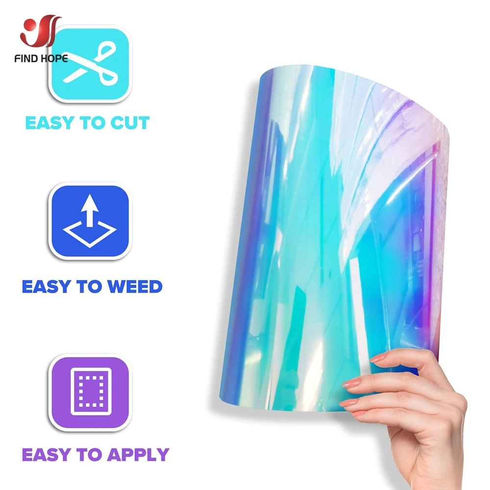 Glow In The Dark Heat Transfer Vinyl Iron on T-shirts Film for Cut Roll DIY 30*25cm/50cm