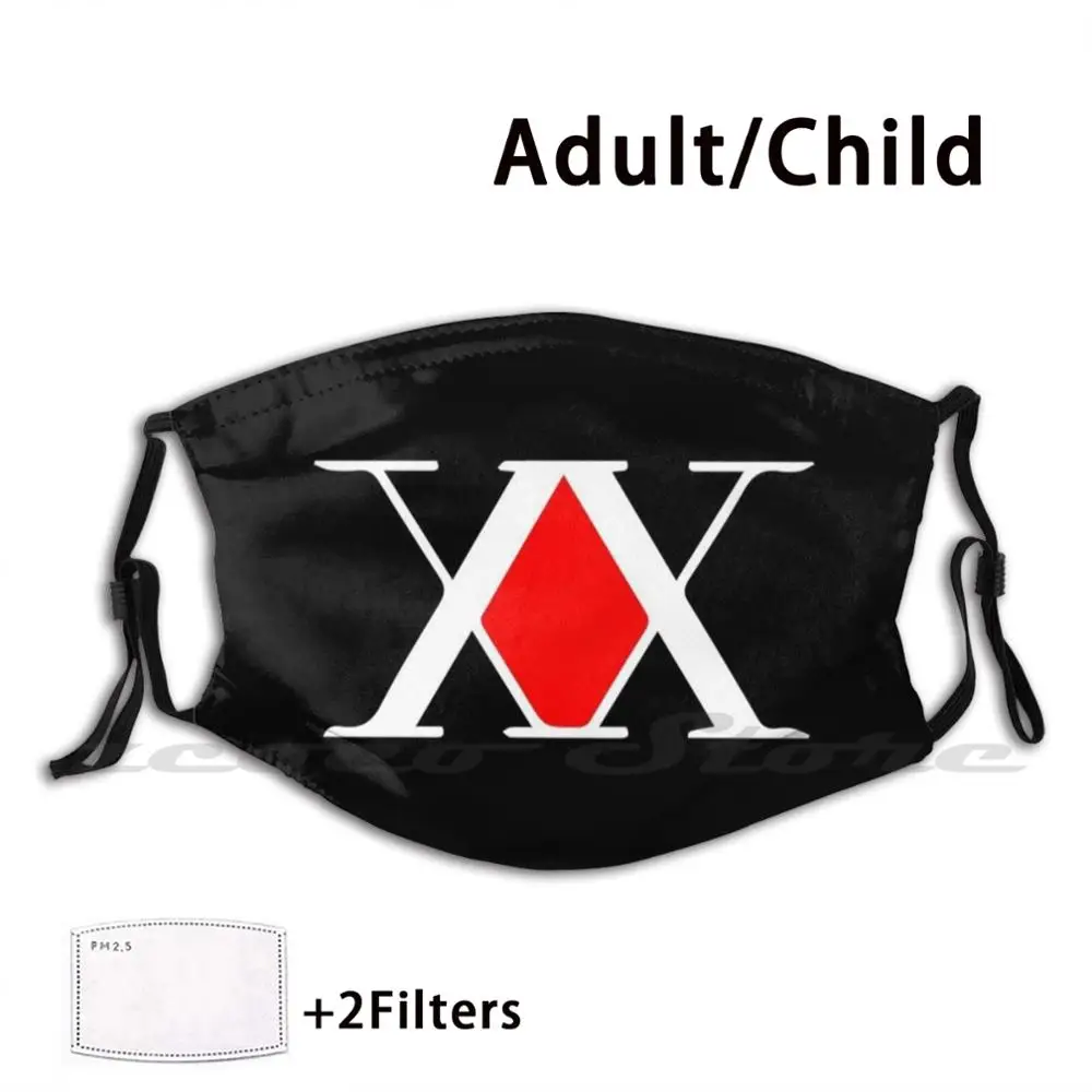 

Hunter X Hunter Mask Adult Child Washable Pm2.5 Filter Logo Creativity Hunter X Hunter Hunter X Manga Hunter X Hunter Baka