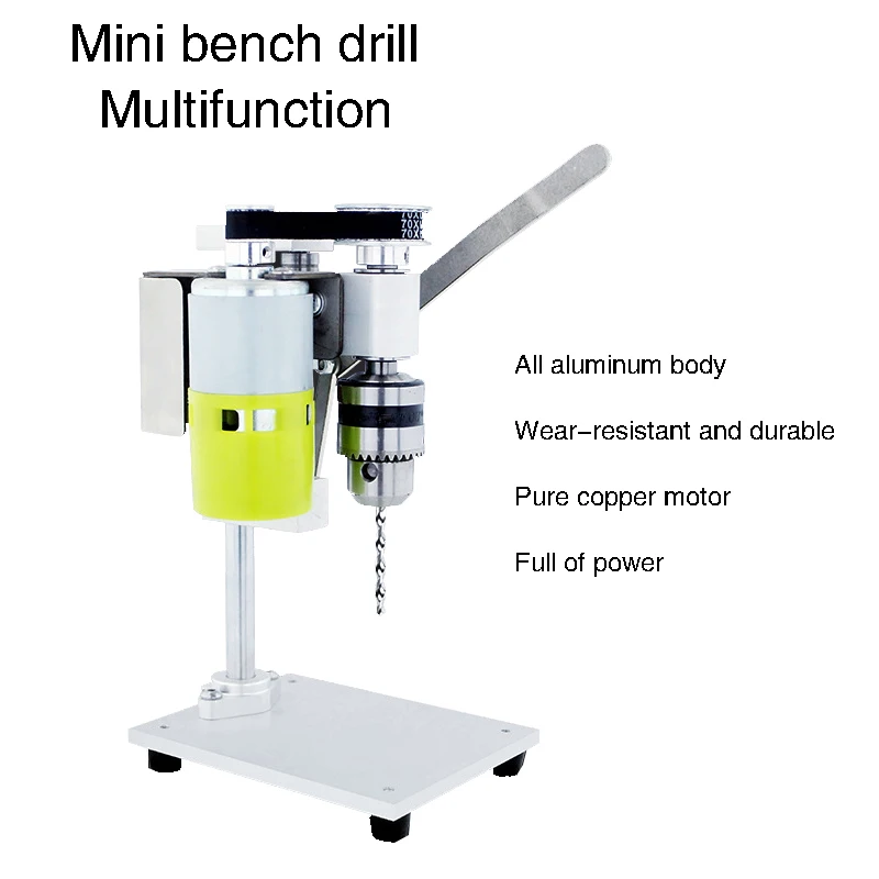 Mini Second Generation Bench Drill Tapping Machine Milling Machine Mini Bench drill DIY Small Bench Drill Precision Bench Drill