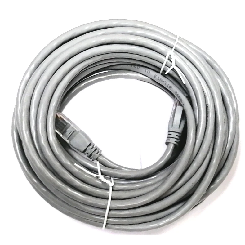 Cabo de ligação e lan de 10m, cabos de rede ethernet redondos cat6 utp para lan, 33 pés