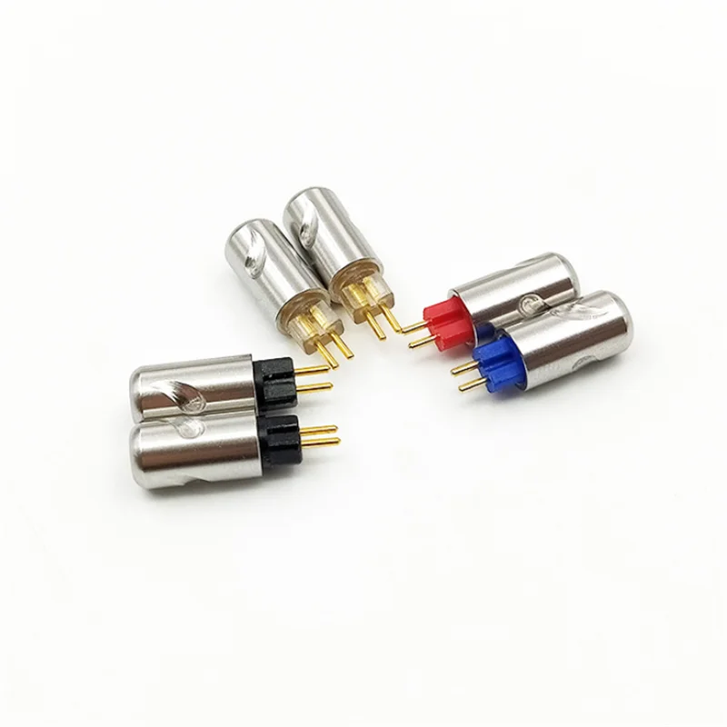 0.78mm 2pin 0.78mm Convex with groove pure copper gold-plated UM3X W4R UE18 headphone pin 1pair(L+R)