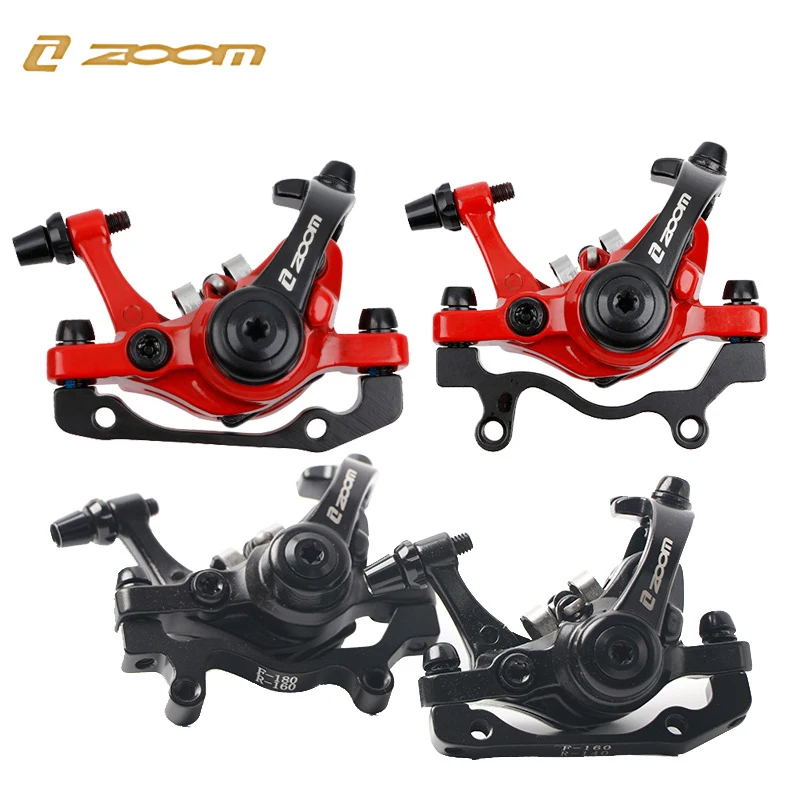 ZOOM DB680 Bicycle Brakes Mtb Mechanical Disc Brake Set For Mountain Bike Electric Scooter Caliper With Rotor 160mm Cycling