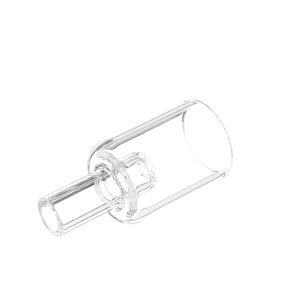 Longmada Quart Glass Mouthpiece Cap, Replacement Cap, 16mm Inner Diameter, Size Connect, Glowcore