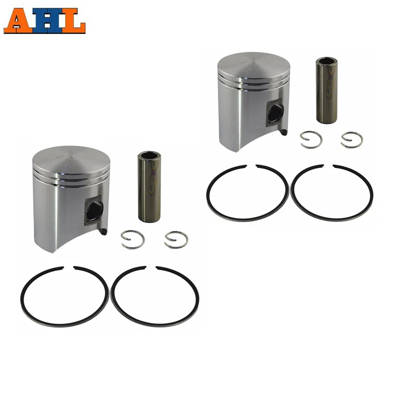 AHL 2Sets STD Bore Size 54mm Piston & Rings Kit For HONDA NSR250 NSR 250 P1 P2 P3