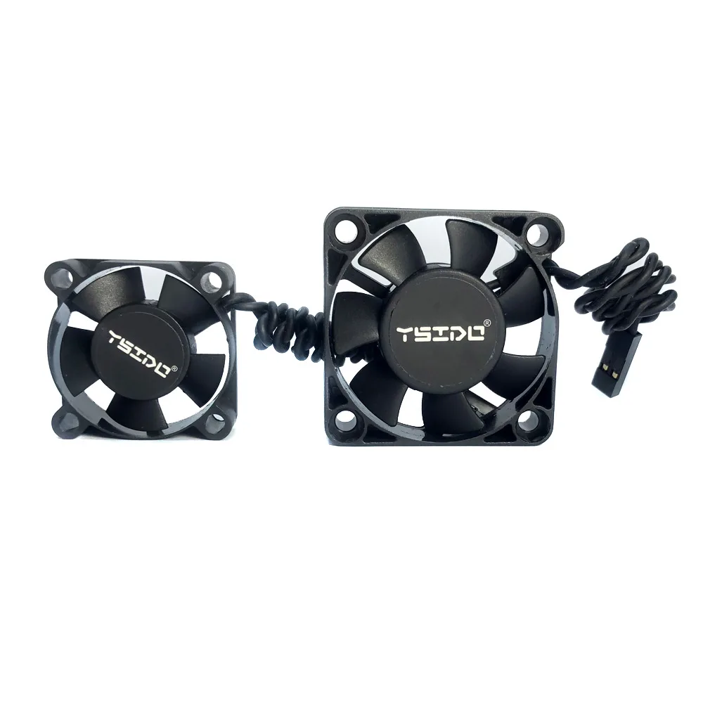 YSIDO 30mm 35mm 40mm 50mm RC Auto Motor Koelventilator voor 1/8 1/10 1/12 RC Auto 540 550 3650 3660 3665 4068 4274 Borstelloze Motor - afbeelding 2