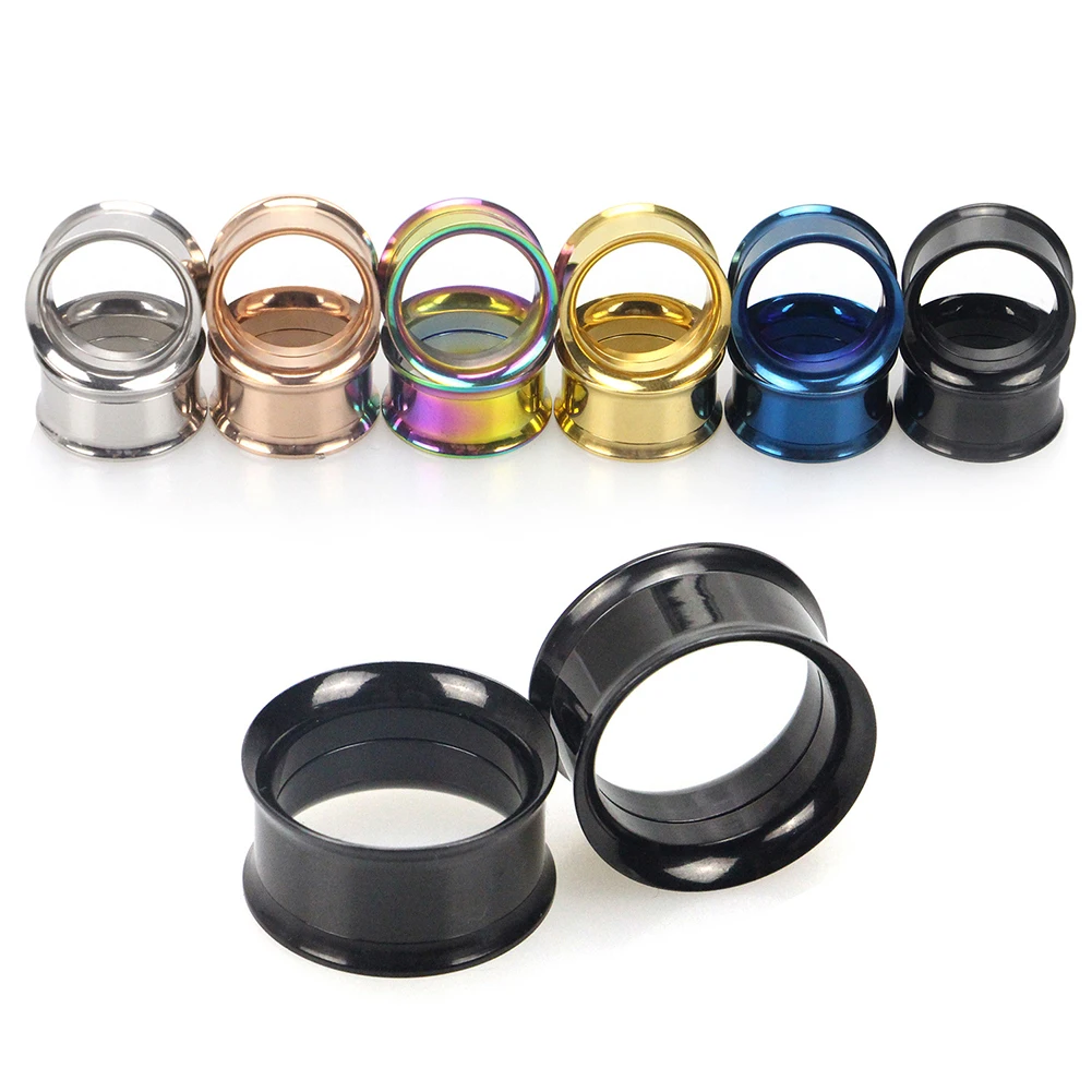 1Pcs Fashion Stainless Steel Tunnel Expander Stretcher Ear Plug Piercing Jewelry 2020