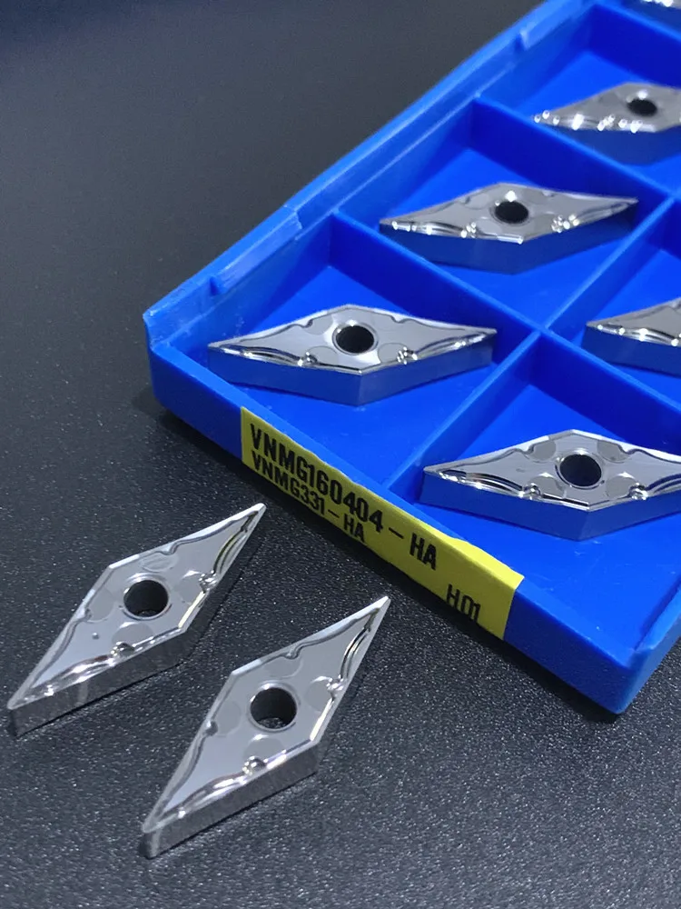 VNMG160402 VNMG160404 VNMG160408 HA H01 Aluminum External turning tool lathe tool Turning insert CNC high quality Cutting Tools