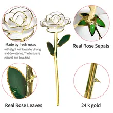 24K Gold Dipped Rose for Her #3