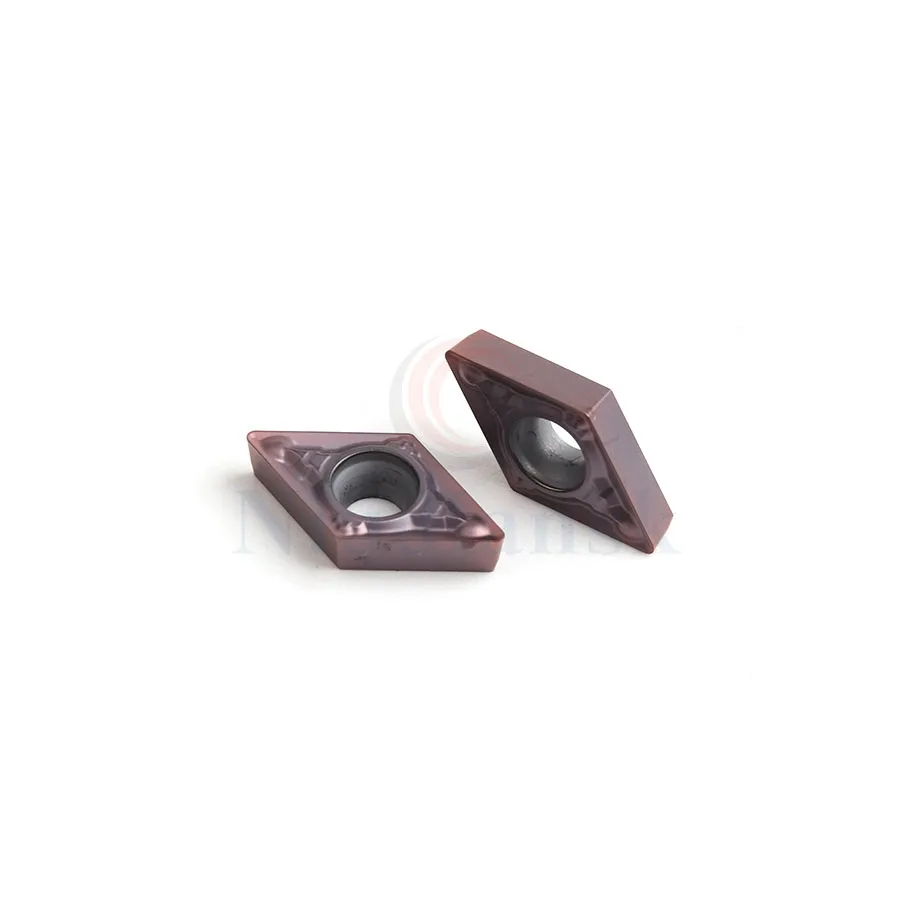 DCMT070204 MV LF6018 inserti in metallo duro utensili da taglio per tornio CNC lame per tornitura MV MV LF6018, per la lavorazione di acciaio inossidabile