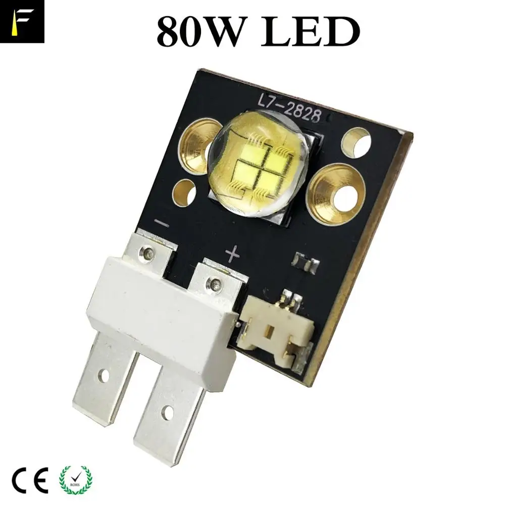 سطوع فائق CST CBT SSD LED 80 وات (4 شرائح كبيرة) مدمجة مصدر إضاءة المنظار الطبي LED