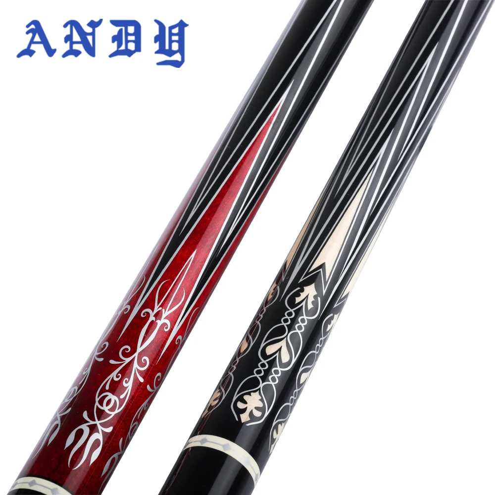 ANDY Billiard Carom Cue 3 Cushion Cue 142cm Professional 12mm Tip  Carom Taper Cue Handmade Maple Billiards Stick Cue Libre Cue