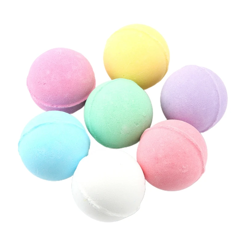 

5Pcs/Set 20g Bubble Small Bath Bombs Body Stress Relief Exfoliating Moisturizing Fragrances Aromatherapy SPA Salt Ball Shower C