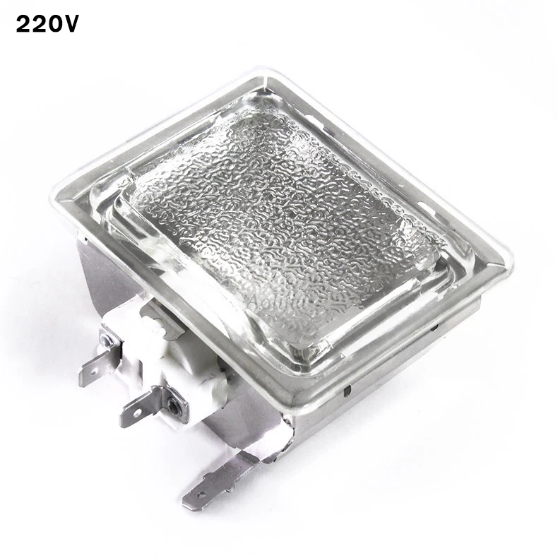 40W 110V 220V Oven Light Lamp Holder And G9 Bulb 500℃ High Temperature Resistant Barbecue Oven Light BBQ Microwave Light Bulb