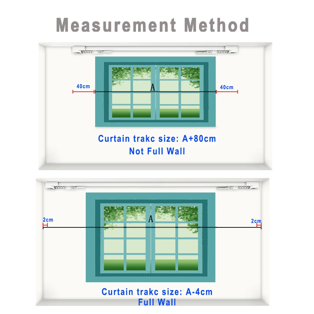 Customizable Super Quiet Curtains Track For Aqara Zigbee wifi motor,Electric Curtain rails rod for Tuya Curtain motor Smart Home