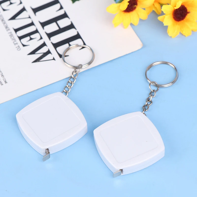 2 متر حاكم المعادن شريط القياس المفاتيح المحمولة سحب حاكم قابل للسحب