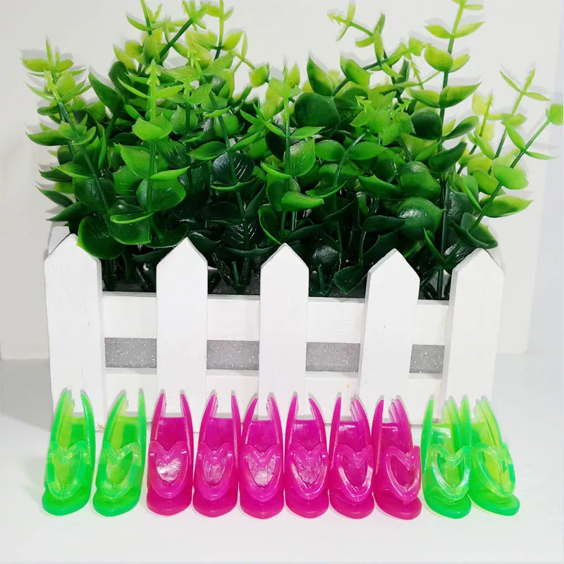 5pairs/lot Doll Accessories Fashion Doll Shoes For Monster Demon Dolls High Heel Star Sandal Shoes For Monster Doll Kids Toy
