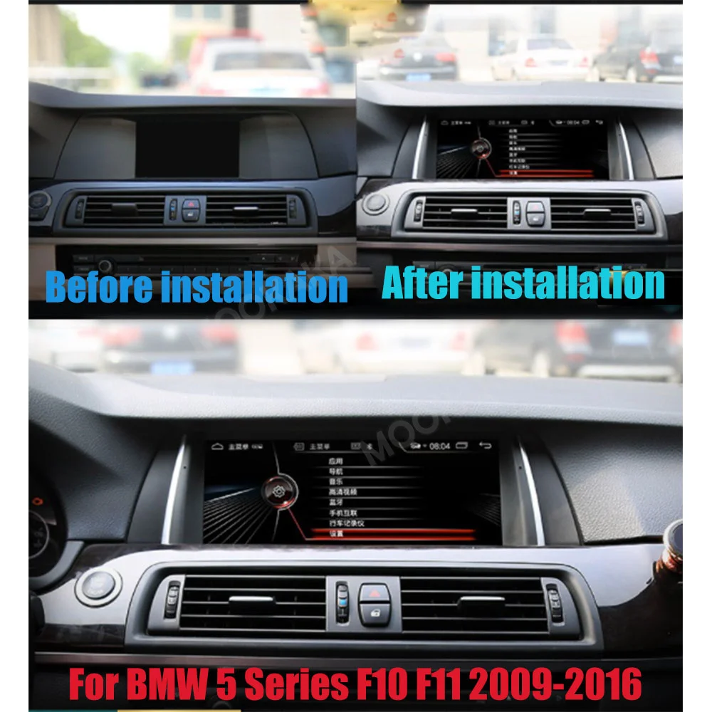 10.25'' Android10 For BMW 5 Series F10 F11 2009-2016 Car GPS Navigation Auto Radio Stereo Video Multimedia Player Carplay