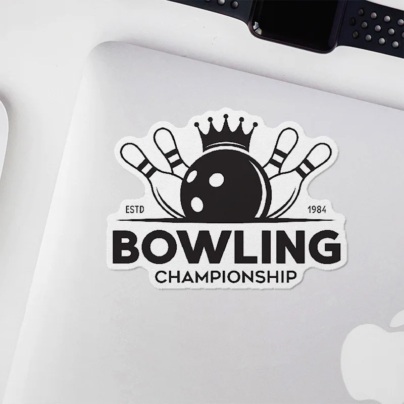 10/30/50pcs Bowling Series Cartoon Cute Fashion Graffiti Cool Decals Sticker Pencil Cases Notebook Helmet Diy Kids Girl Toy