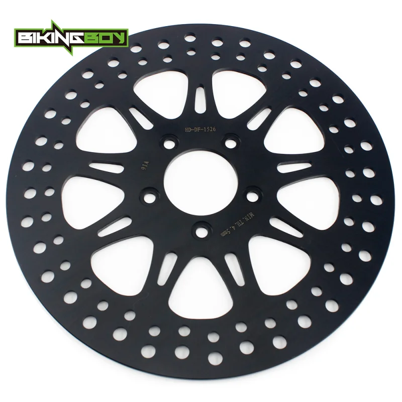 BIKINGBOY Front Brake Disc Disk Rotor FXDF Fat Bob 08-17 FLSTF FLSTFB 15-17 FLFBS 18-22 FXFB FXBS FLS Slim 15-17 FLSL 18 19 20