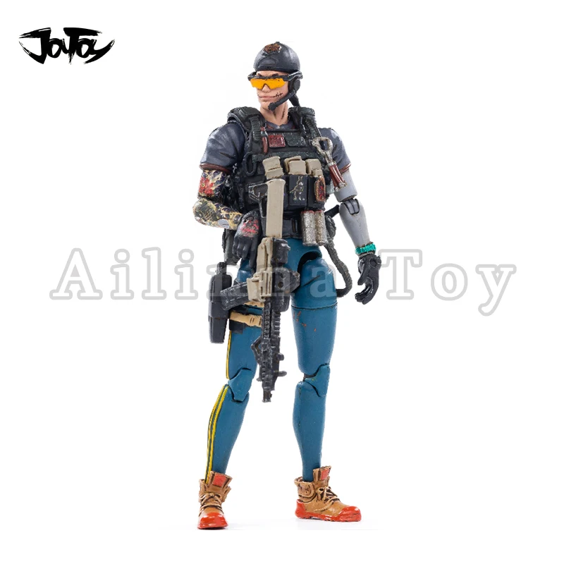 JOYTOY-figura de acción del despertar Luoning Masan Tiezha, modelo militar de juguete, colección de Anime, 1/18, 3,75 pulgadas, 3 unidades por juego, envío gratis