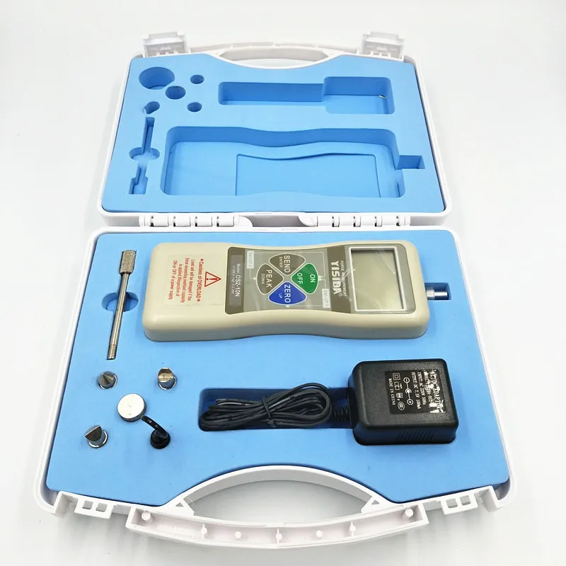 High Precision Portable Digital Pull Push Force Gauge Digital Force Gauge Dynamometer CD-ROM with computer output
