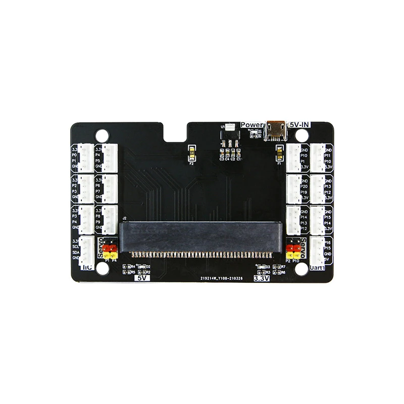 Yahboom Sensoruitbreidingskaart met PH2.0-poort voor sensormodule Compatibel met BBC MicroBit Raspberry Pi Pico