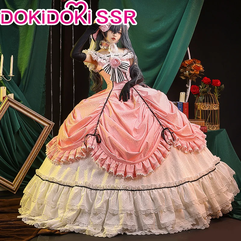 Ciel Phantomhive Cosplay Anime Cosplay Black Butler Kuroshitsuji DokiDoki-SSR Kuroshitsuji Ciel Phantomhive Halloween Costume