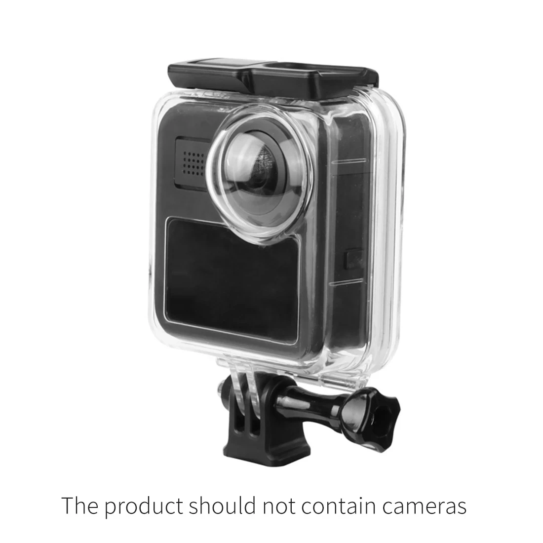 40m Underwater Waterproof Camera Housing Case Diving Shell Protective Cover Box for GoPro Max Panoramic Action Camera Sport