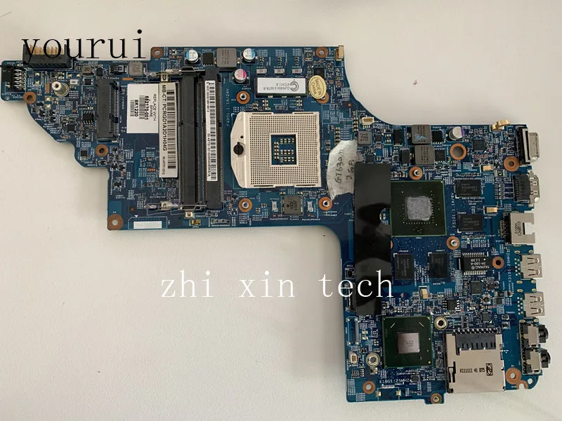 

yourui For HP Pavilion DV6 DV6-7000 Notebook PC Motherboard 682170-001 682170-501 48.4ST10.011 Laptop motherboard DDR3 Test ok