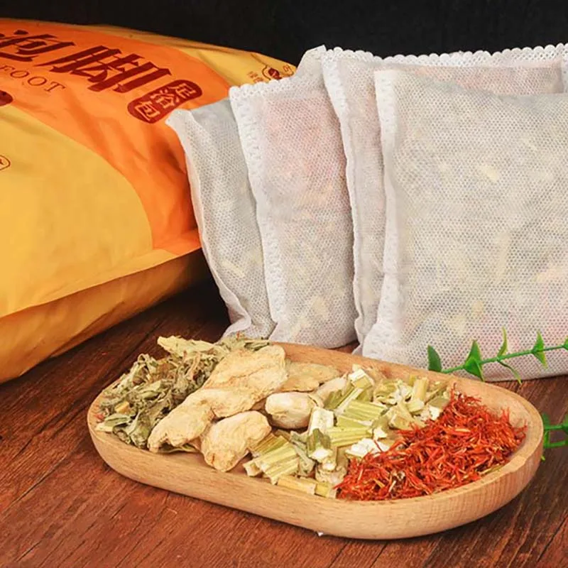 30 Buah Kaki SPA Bubuk Mandi Apsintus Kaki Jahe Perendaman Mandi Herbal Detoksifikasi Anti Edema Insomnia Pijat Perawatan Kaki