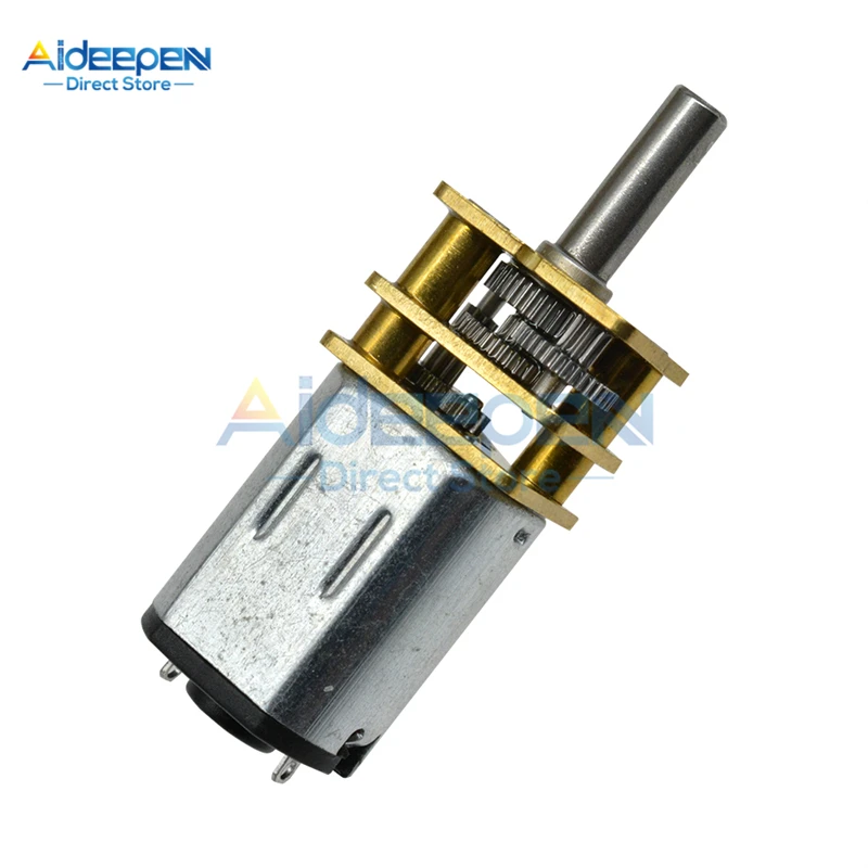DC 3V 6V 12V GA12-N20 Micro เกียร์มอเตอร์เกียร์โลหะเกียร์ล้อมอเตอร์30RPM 50RPM 60RPM 100RPM 150RPM 200RPM 300RPM 600RPM 1000RPM