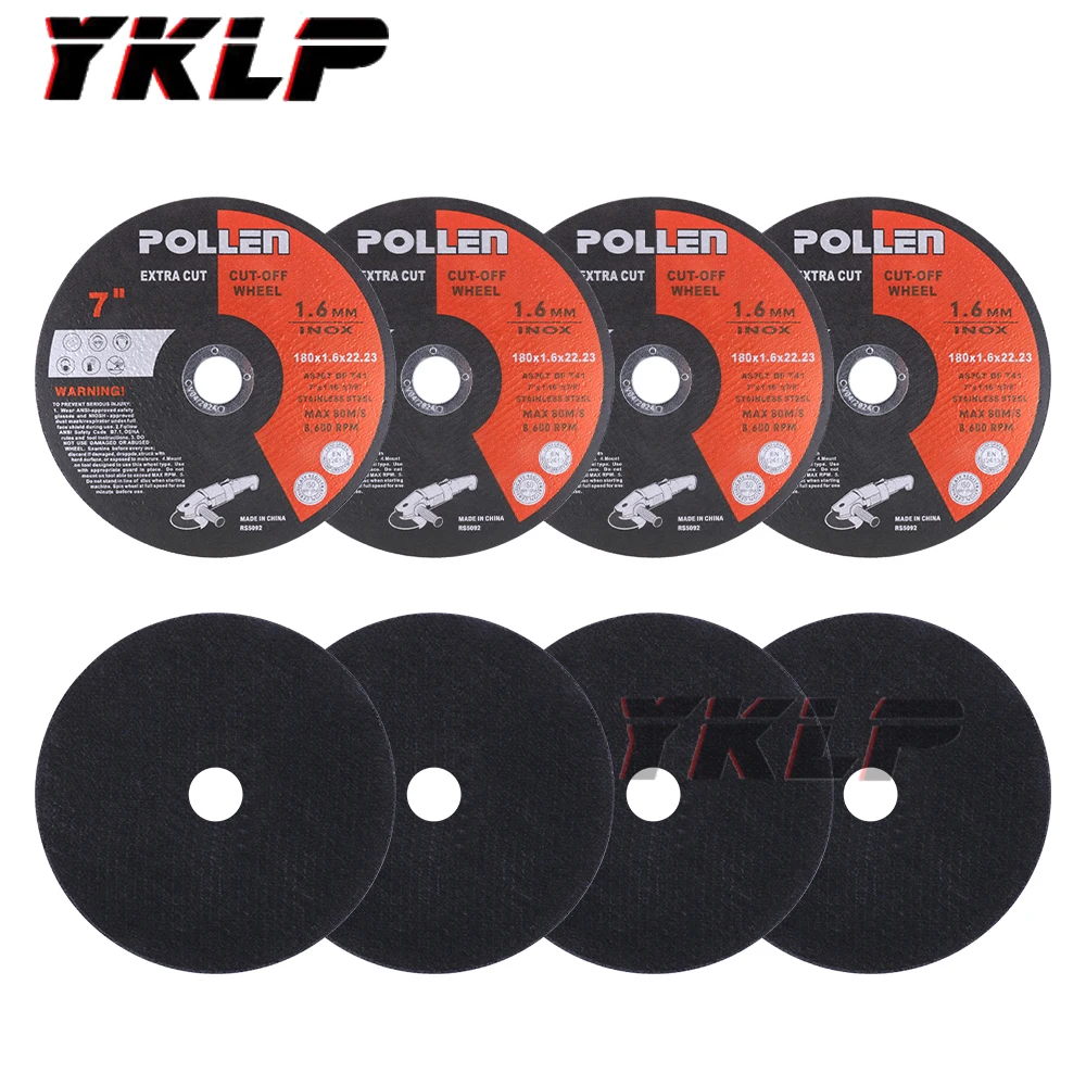 7Inch 180mm Metal Cutting Discs Stainless Steel Cut Off Wheels Flap Sanding Grinding Discs For Angle Grinder Wheels 1-20Pcs