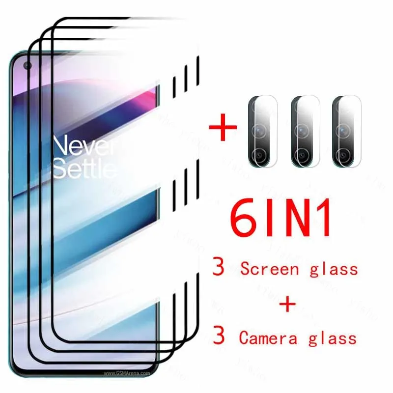 Protective glass Nord CE 5G Camera Tempered glass For Oneplus 9 9R 8T Pro Screen Protector Nord N10 5G N100 N200 Safety glass