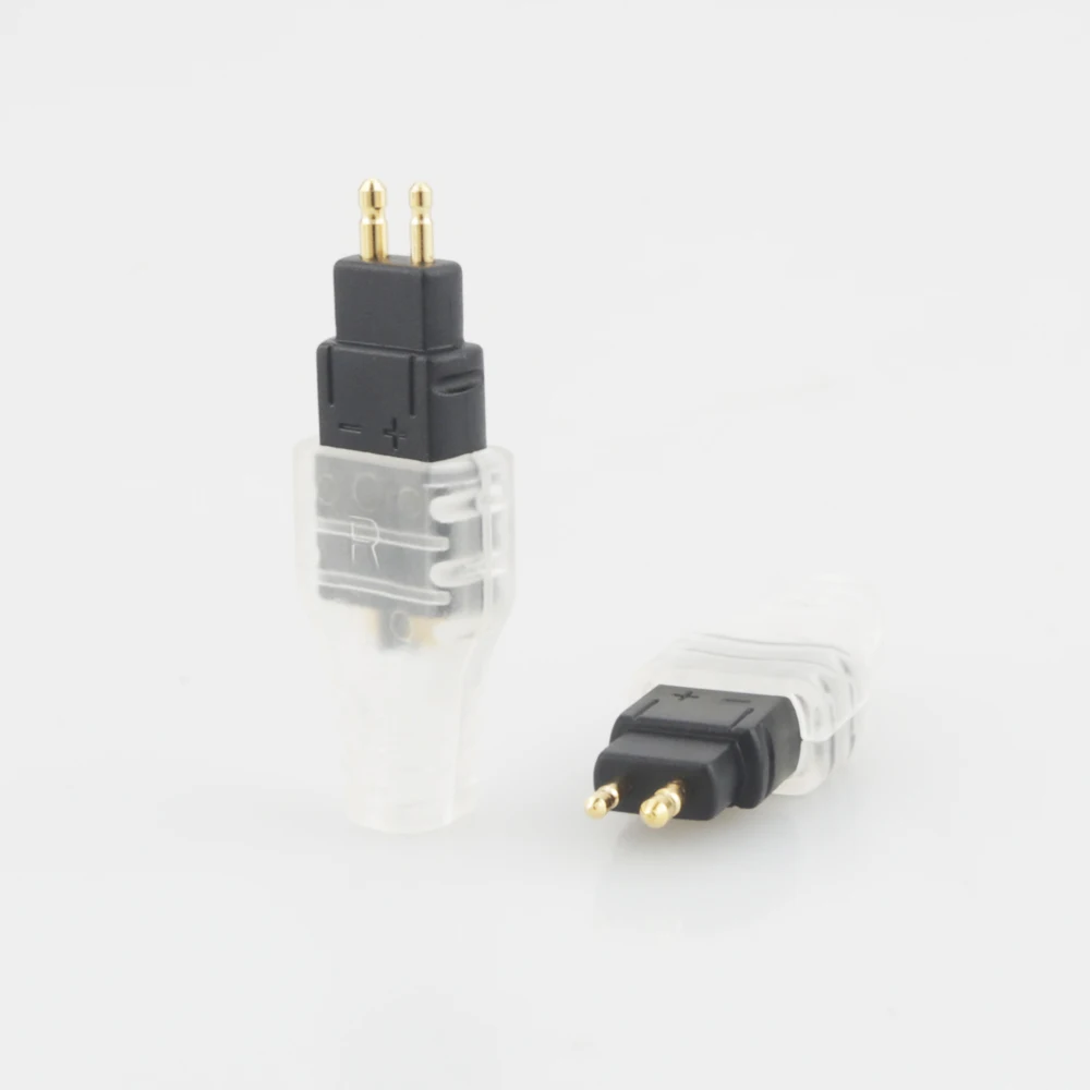 Transparent Vergoldet Aktualisiert adapter für HD580 HD600 HD650 Kopfhörer Headset für diy kopfhörer upgrate kabel