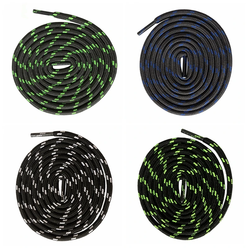 Lacets Ronds en Polyester de Bonne Qualité, Cordes pour le Travail, Bottes de Randonnée, 140 cm/55 Pouces