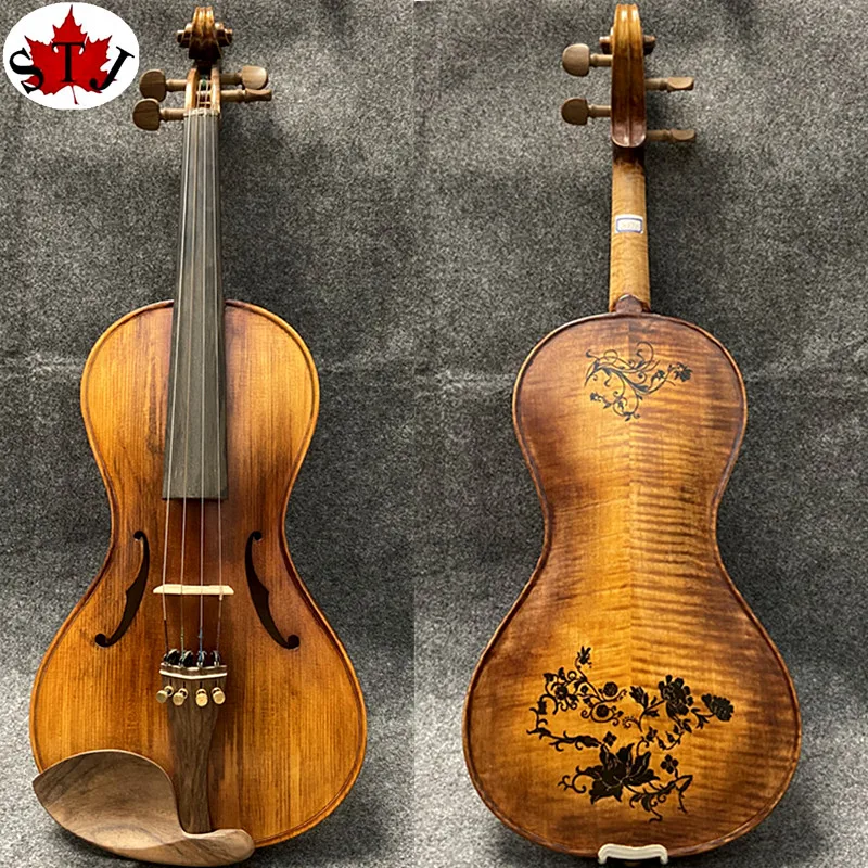 

Baroque style SONG Brand made by hand violin 4/4, draw back,graceful ang nice sound,#10070