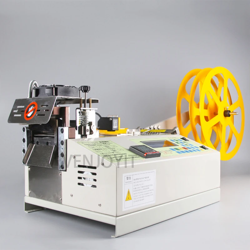 

120-CH Computer hot and cold trademark cutting machine, washing label cutting machine, With cursor positioning