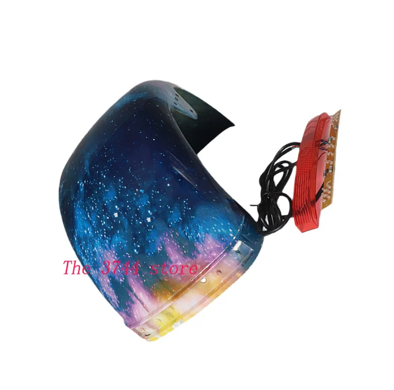 Front And Rear Mudguard withTail Light Fender WithTaillights Plastic  For Citycoco Scooter China accessories