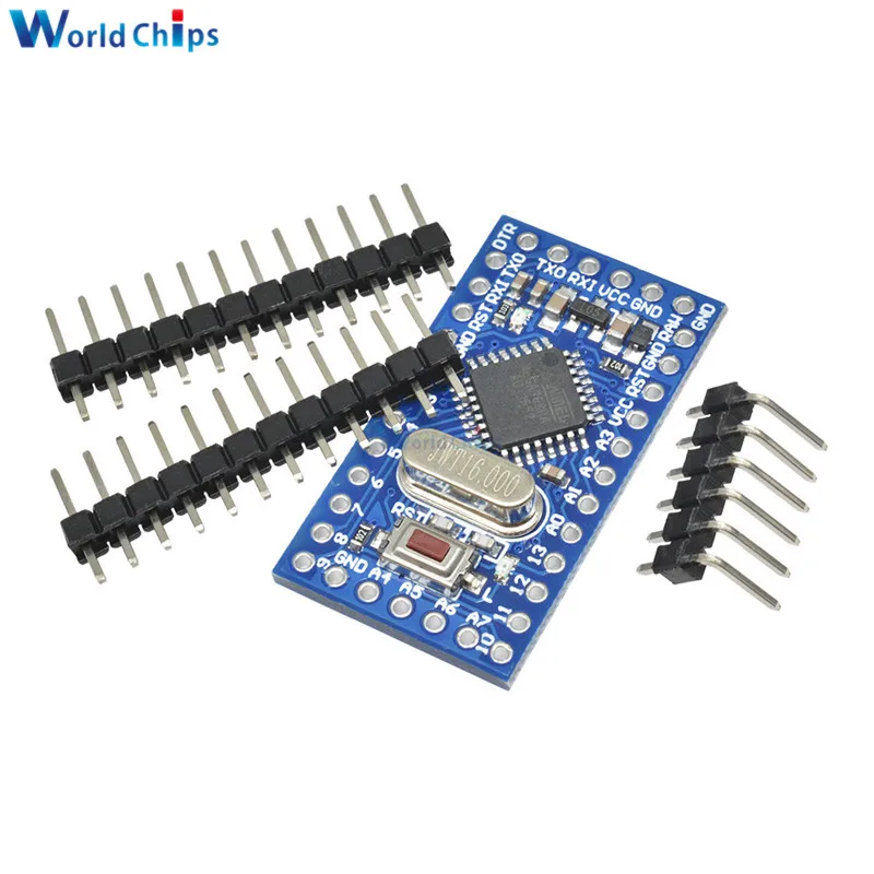 Pro Mini Module Atmega168 Atmega168P 16M 16mhz 5V For Arduino Nano Microcontrol Micro Control Board Replace Atmega328 Bootloader