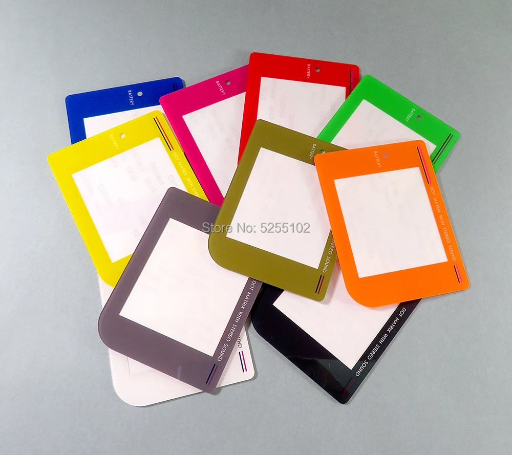 1 pz lente protettiva di ricambio per schermo in plastica per Nintendo Gameboy Classic GB Lens Protector Mirror